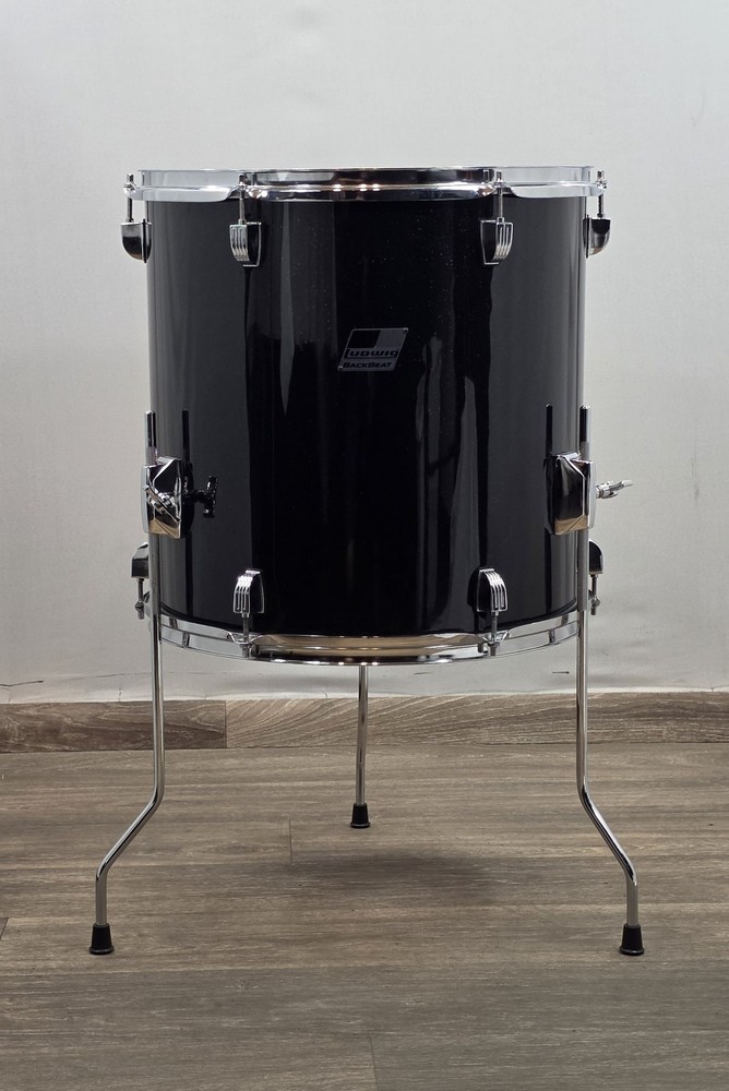Ludwig Backbeat 16" Floor Tom -Black Sparkle