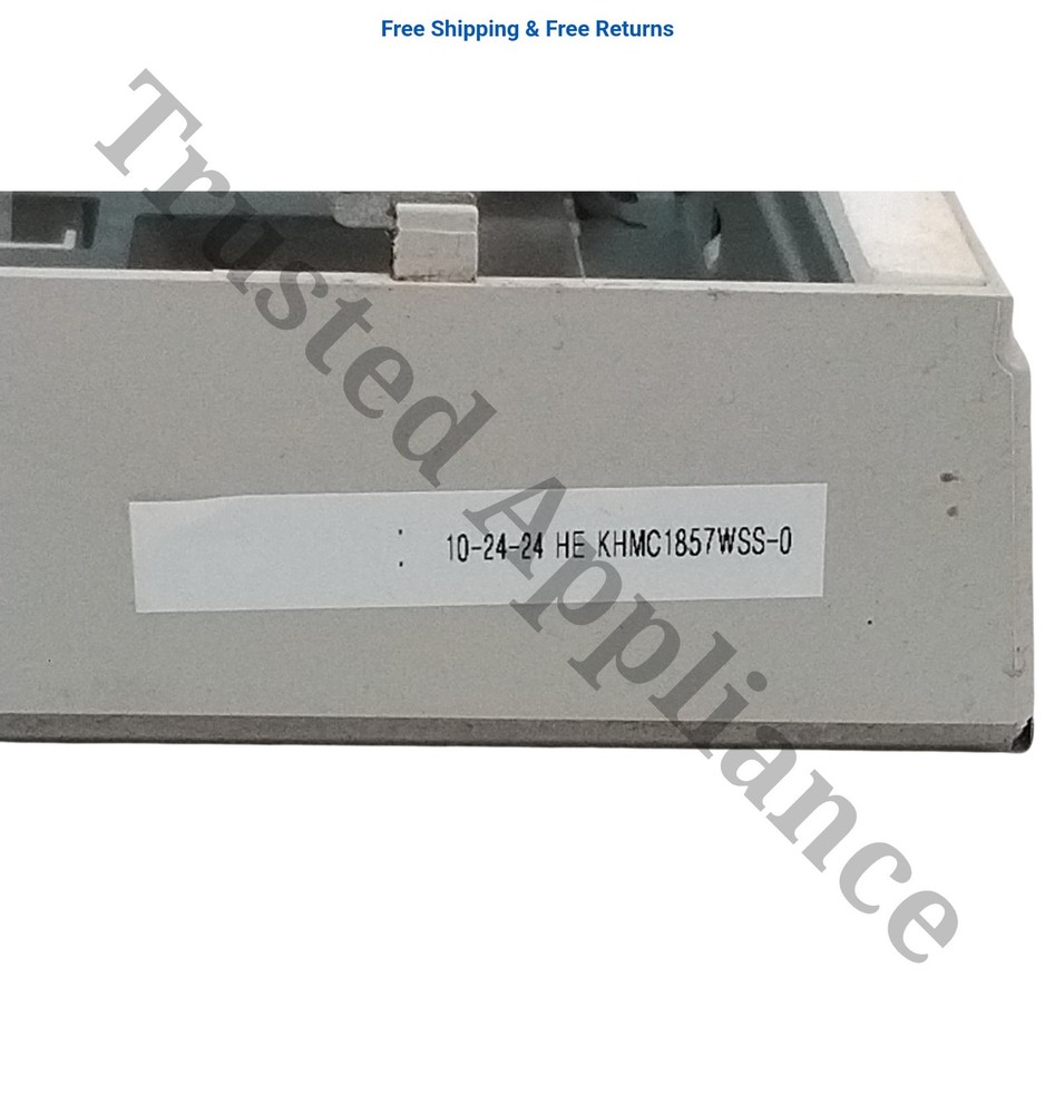 Whirlpool Microwave Control Panel Console W10405857 black