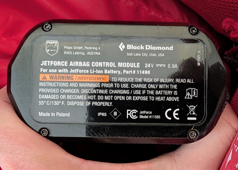Very Lightly Used Black Diamond Jet Force Saga 40L