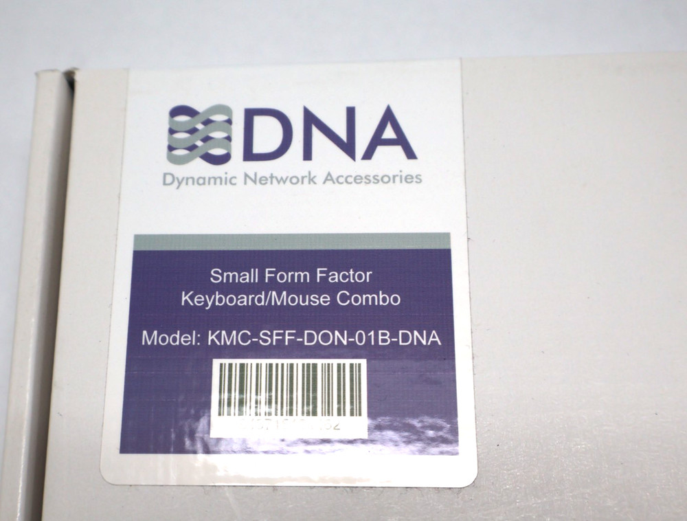 DNA Small Form Factor Wireless Keyboard & Mouse Combo Black KMC-SFF-DON-01B-DNA
