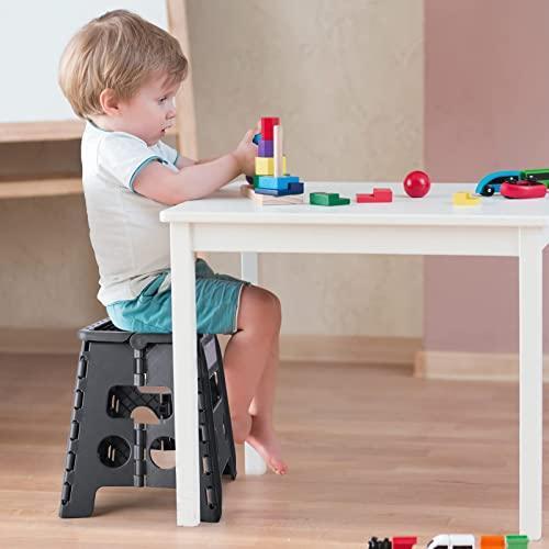 Acko Folding Step Stool 13 inch Height Premium Heavy Duty Foldable Step Stools