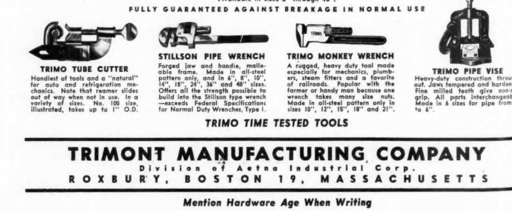 TRIMO 21" Adjustable Pipe Monkey Wrench REFURBISHED