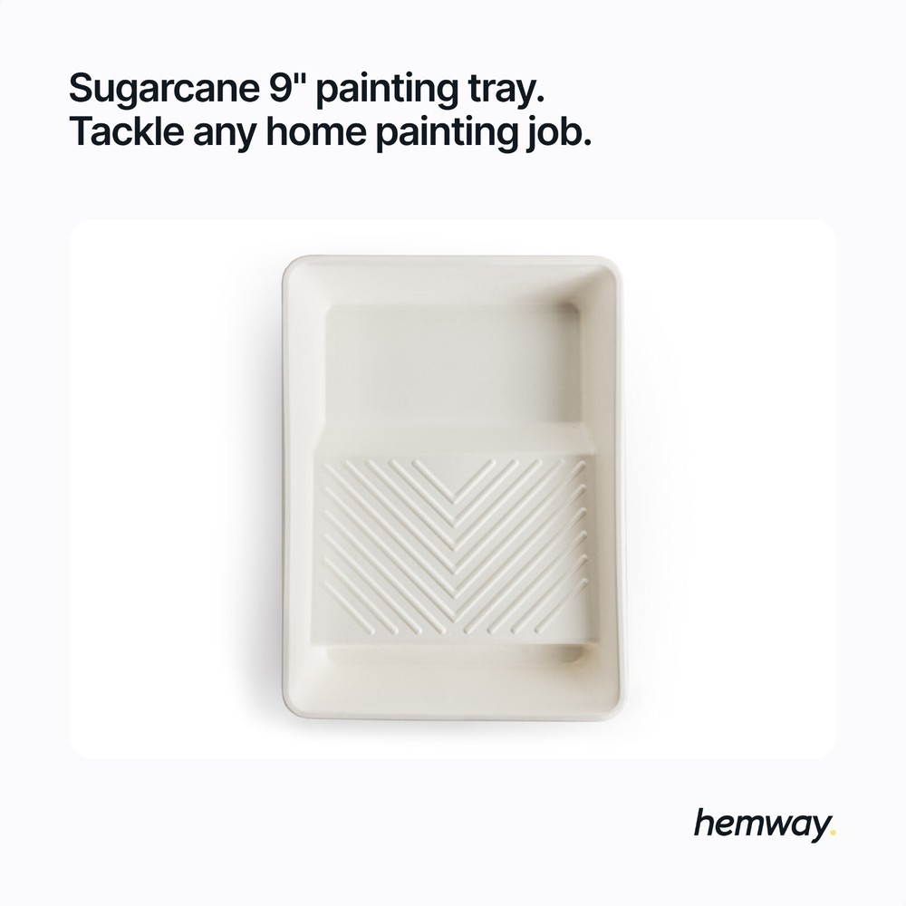 Hemway Roller Tray 9” Biodegradable Reusable Eco-friendly Sugarcane
