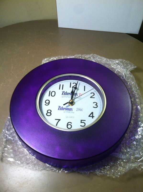 Pharmaceutical Wall Clock Drug ad Doctors Office PHARMA