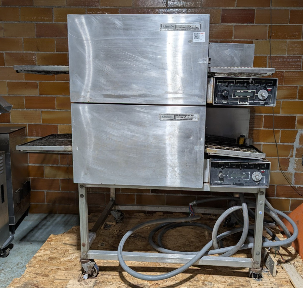 Lincoln 1132 Double Stack Electric Impinger Conveyor Oven, 3 ph, 208 V