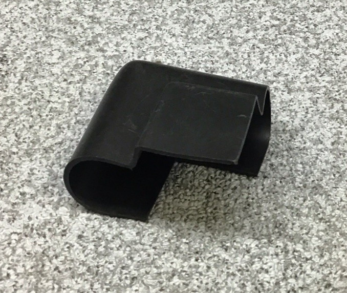 Black Plastic Boat Nose Cap 2-1/2”