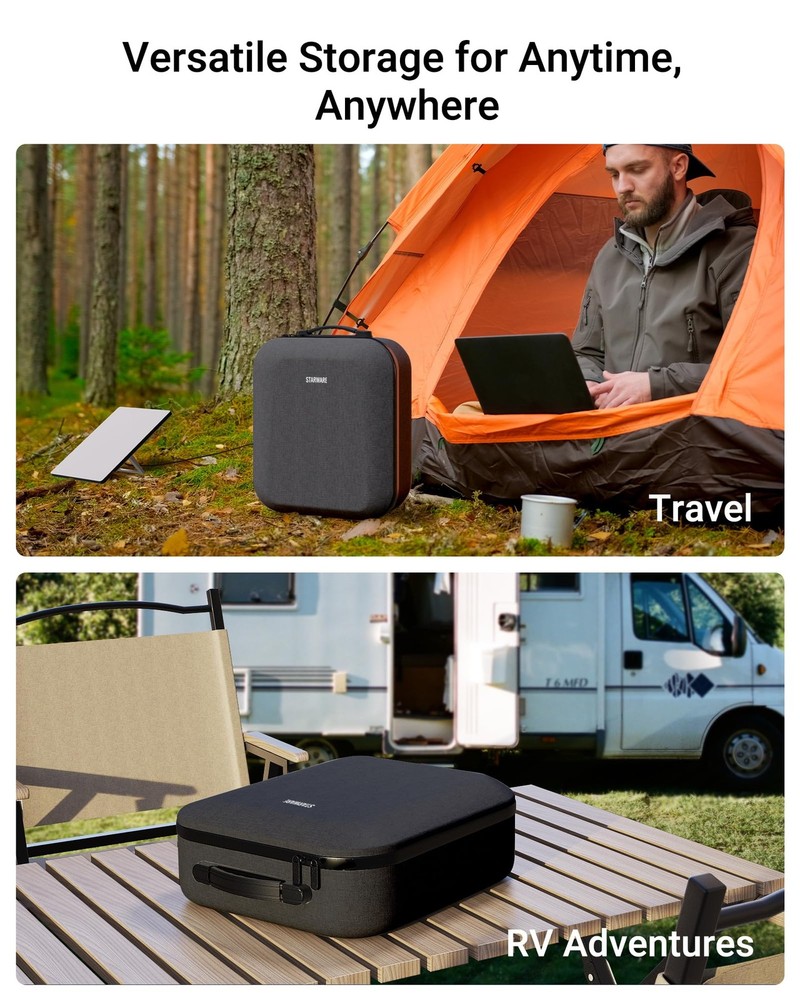 STARWARE Starlink Mini Case, Protective Storage Bag for Starlink Mini Accesso...