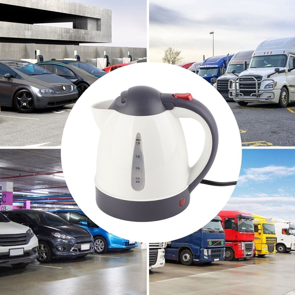 Portable 1000ml 24V Travel Car Truck Kettle Water Heater Bottle for Tea Coffee