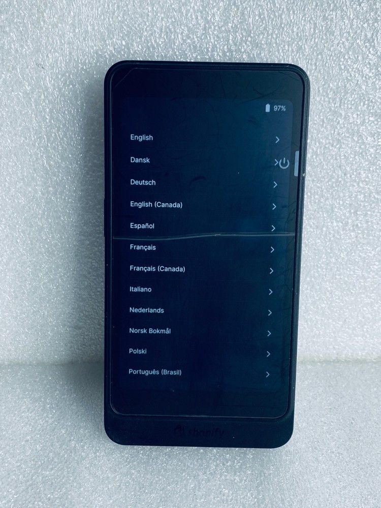 Shopify POS GO S2001 Handheld Portable Card Reader & Barcode Scanner