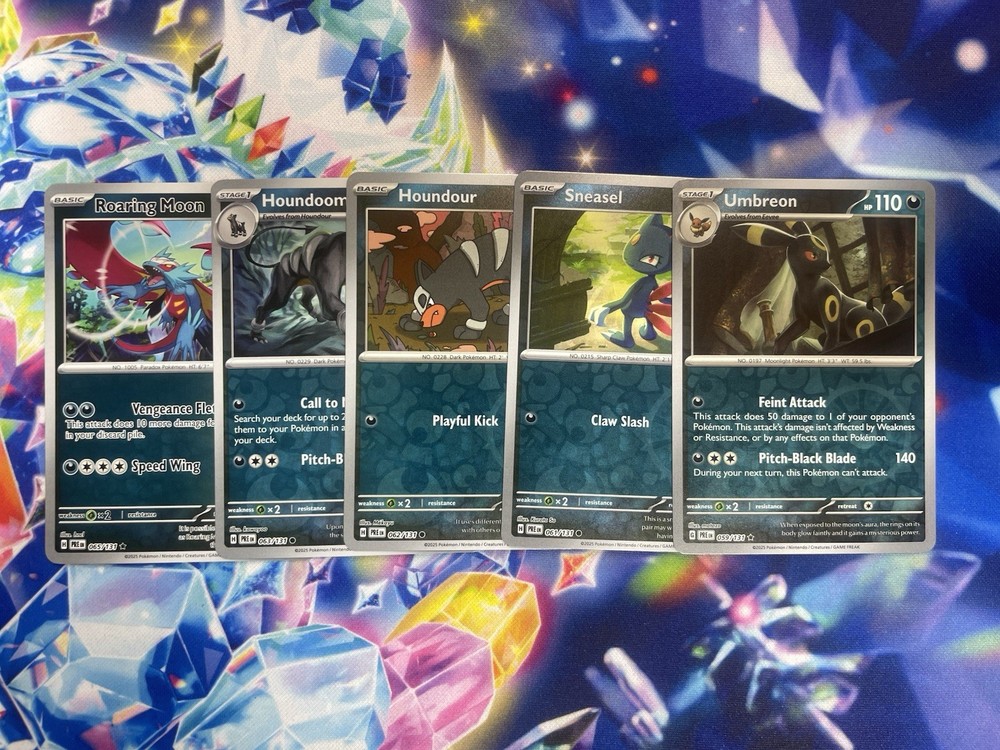 Pokemon TCG Prismatic Evolutions Set Starter Kit (100 Card)ALL REVERSE HOLOS