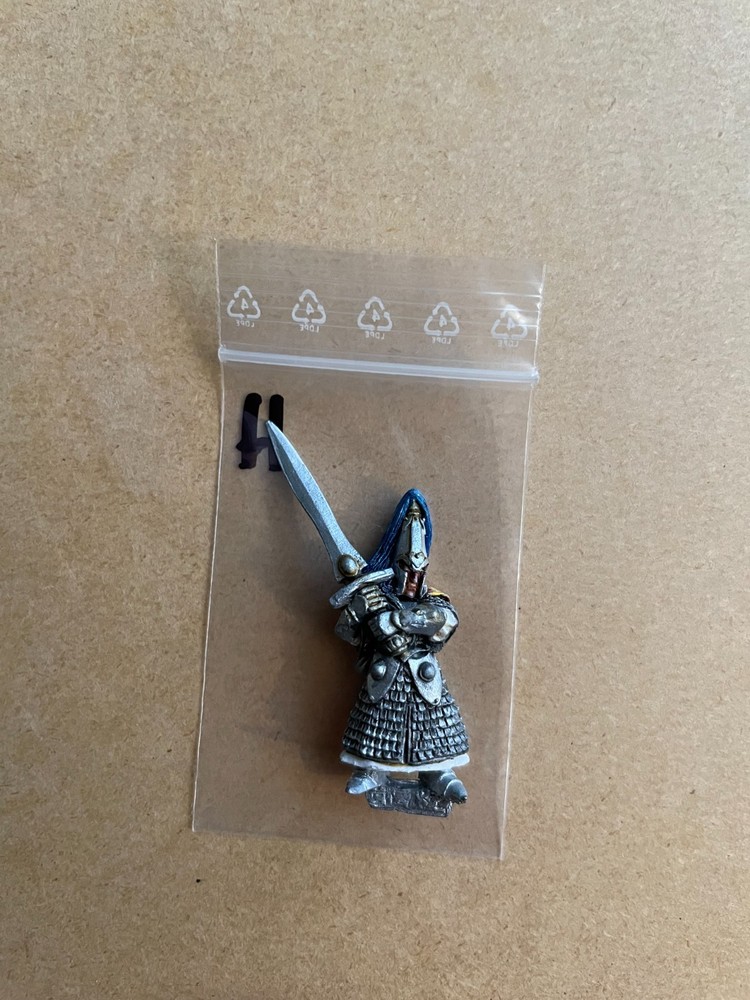 Warhammer High Elves Swordmaster metal