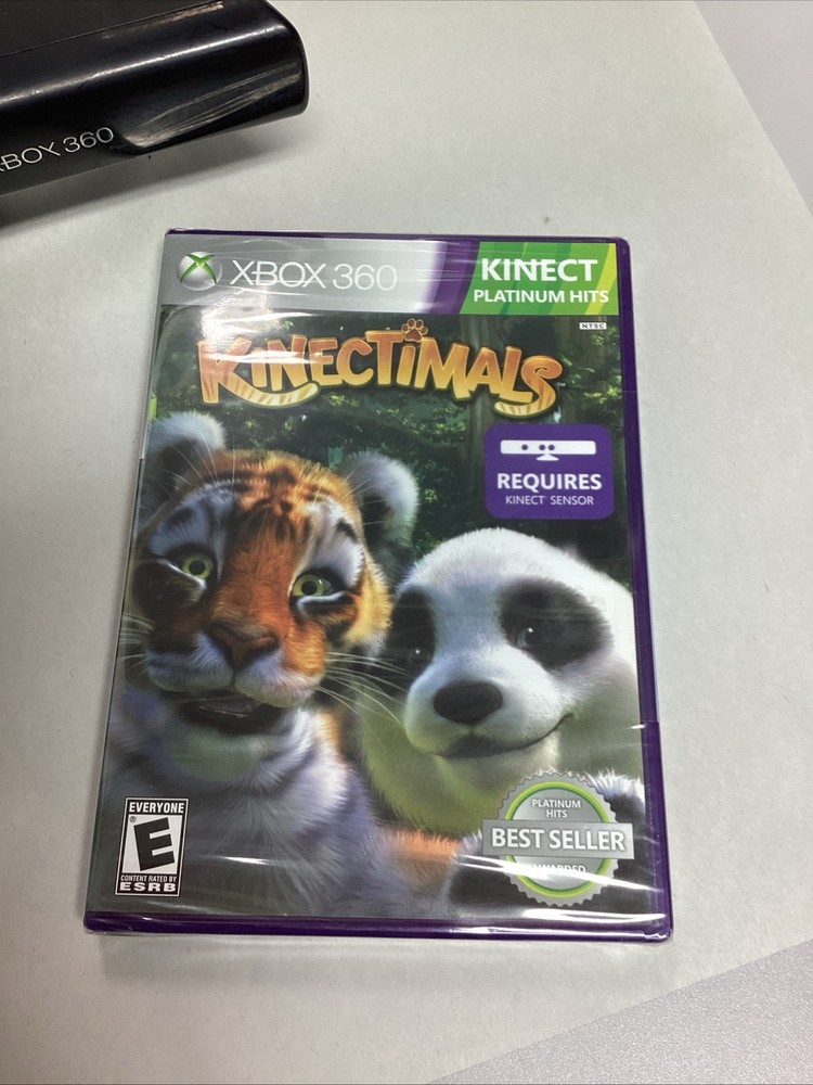 Microsoft Kinect Sensor for Xbox 360 Console W/ Games*READ