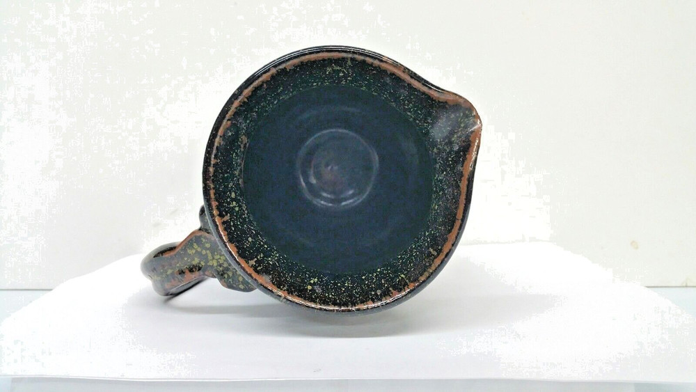 Vintage Yukio Onaga Glazed Pottery Pitcher Signed