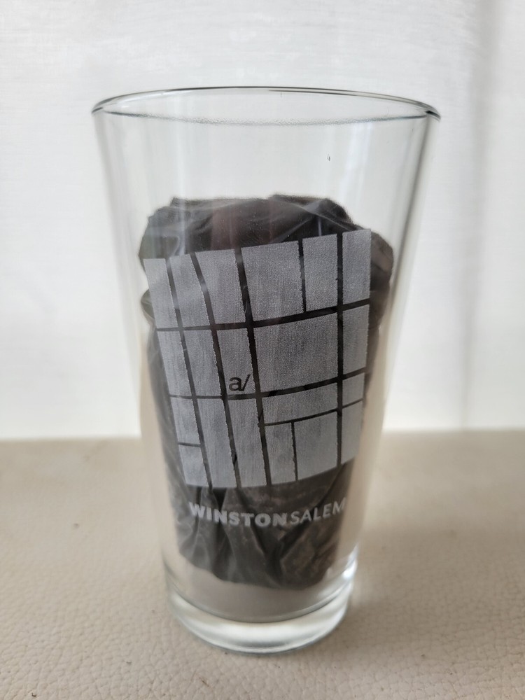 Collectible Winston-Salem pint glass