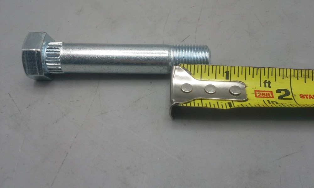 4 Pack 3" Standard Shackle Bolts with Locknuts fits Dexter Trailer Axle