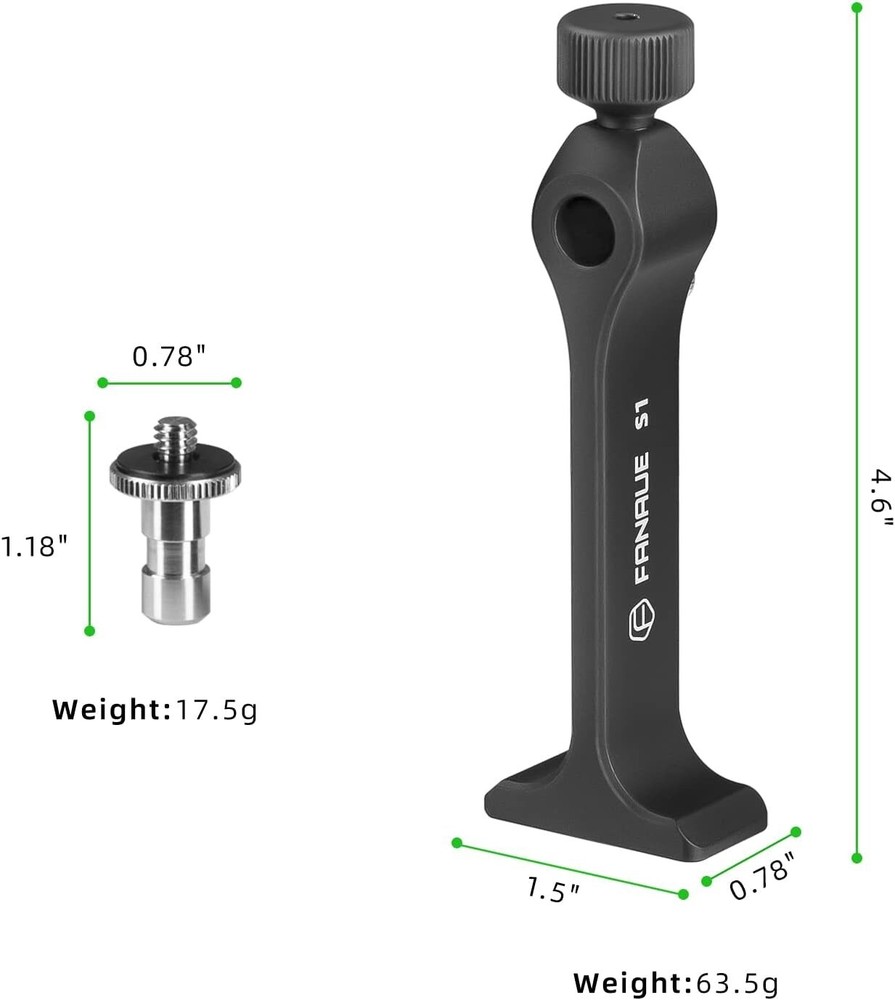 High Magnification Binocular Tripod Adapter - Secure, Lightweight Aluminium