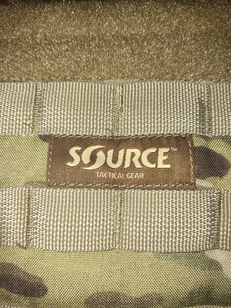 Multicam Source Hydration Back Panel w/ 3L Water Bladder – MOLLE Compatible
