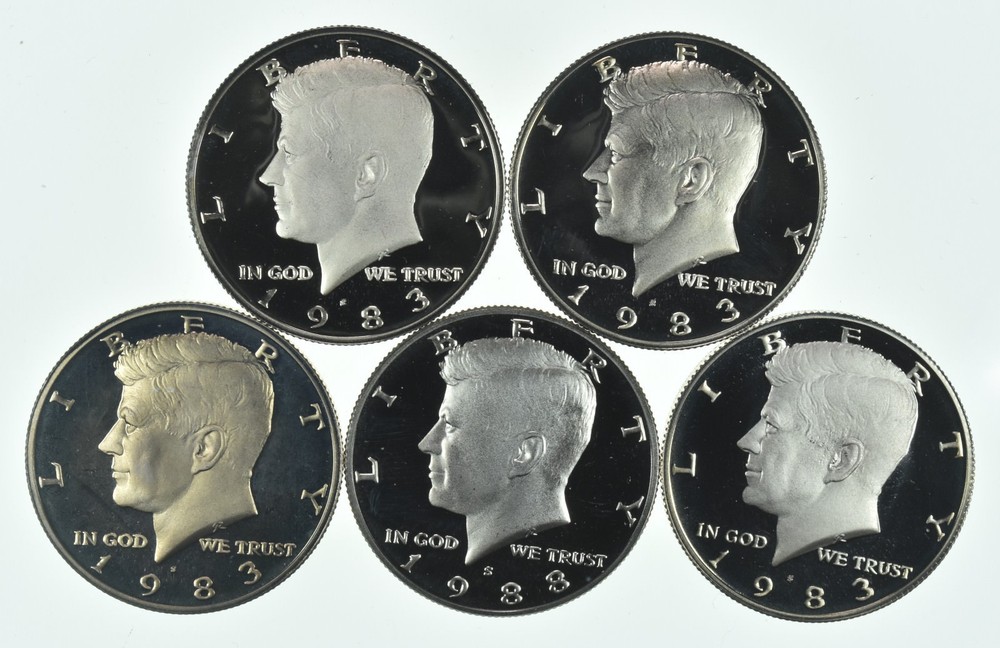 1983-S Kennedy Half Dollar CLAD Proof