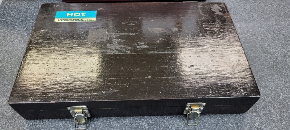HDT 81 piece carbide gage block set