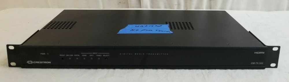 CRESTRON DM-TX-300 Digital Media Transmitter UNTESTED