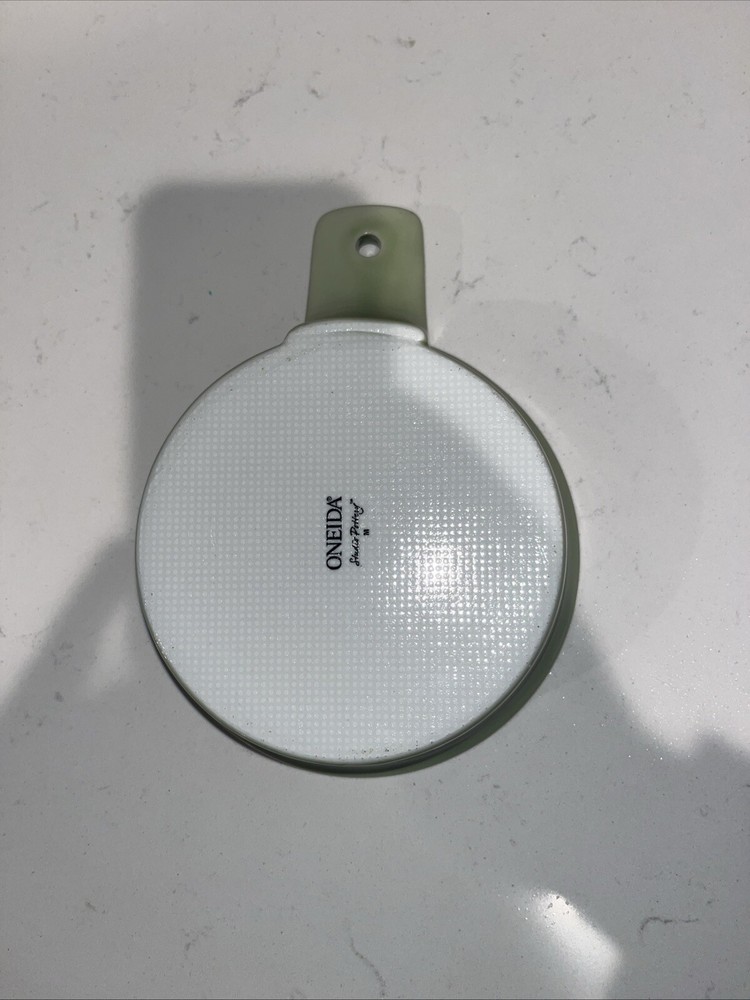 Oneida Studio Pottery Celadon Porcelain Tapas Dish