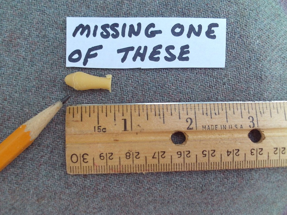 VTG 1985 HERB DEEKS MODELS FLASH GORDON EVIL EMPEROR ROCKET KIT MISSING 1 PART