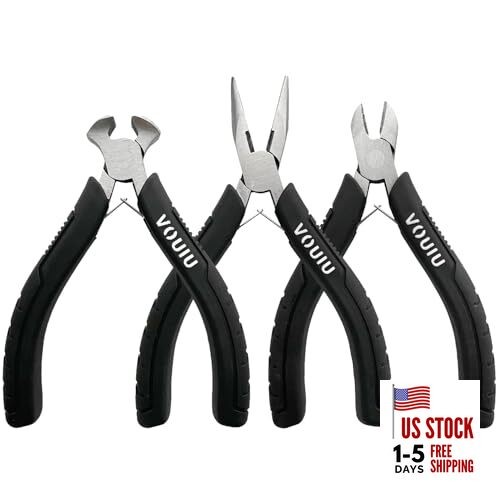 3-Piece Mini Pliers Set