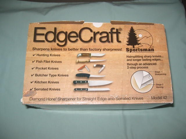 EdgeCraft SPORTSMAN DIAMOND HONE SHARPENER MODEL 42