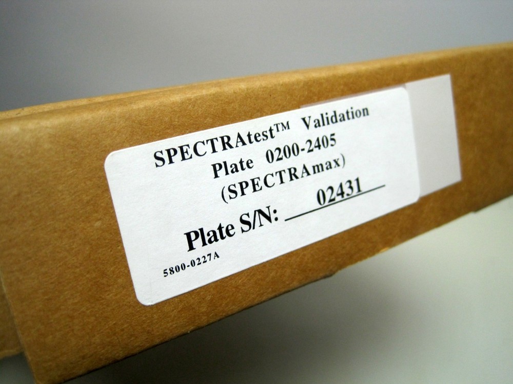 Molecular Devices SpectraMax 190 Microplate Reader W/Spectratest 0200-2405 ABS1