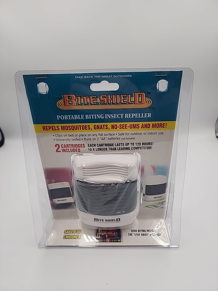 NEW Koolatron Bite Shield Portable Biting Insect Repeller