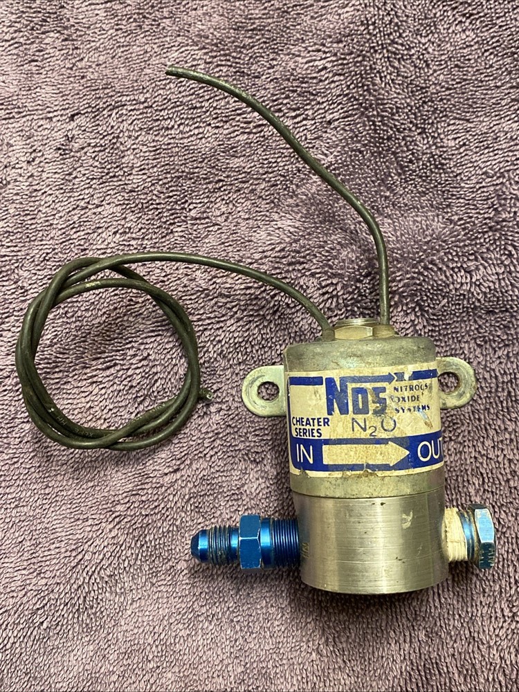 NOS Nitrous Oxide Systems Cheater Series Solenoid Tested Working