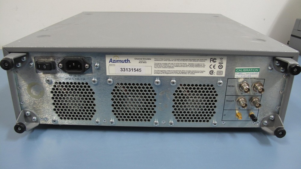 Azimuth ACE-MX2 MIMO Broadband Wireless Channel Emulator