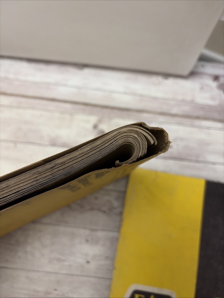 Vintage Glass Cabinet Sandpaper