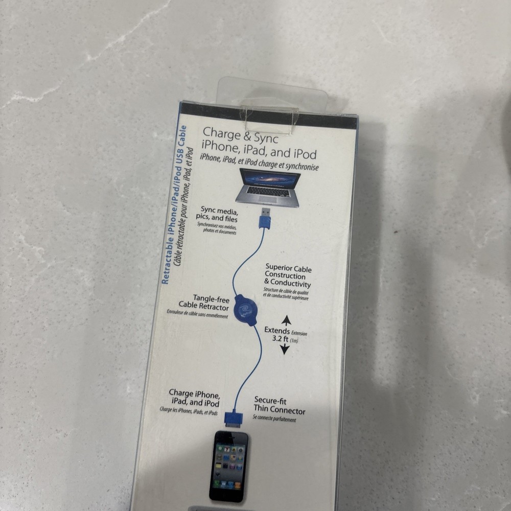 RETRAK FLAVOURS USB CABLE FOR IPOD/IPHONE AND IPAD