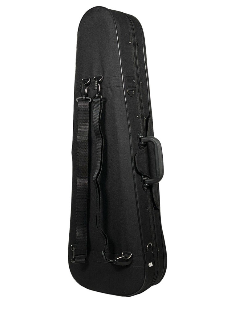 Petz Violin Violin Case Triangular Shape with Shoulder Rest Compartment in 5 ...