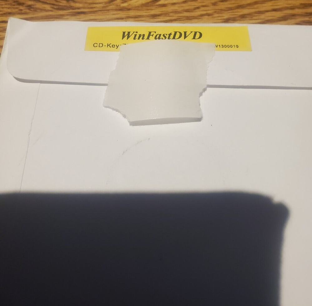 WinFast Utility Cd w/SN Ver. 5.7