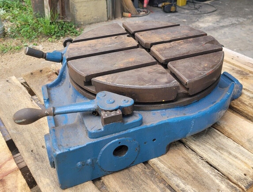 16'' Diameter T-Slot Rotary Table