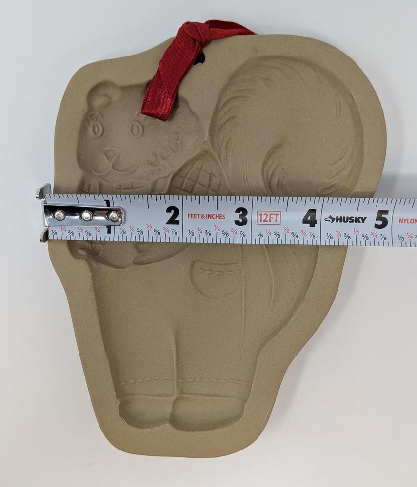 Brown Bag Cookie Art Squirrel Cookie Mold 1993