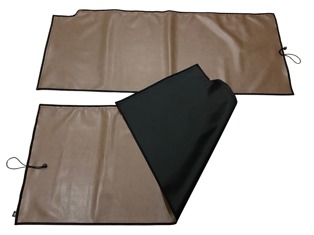 International LT625 Prostar Windshield Curtains. Left And Right Side