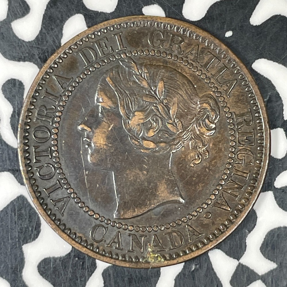 1859 Canada Large Cent Lot#C8580 Nice!