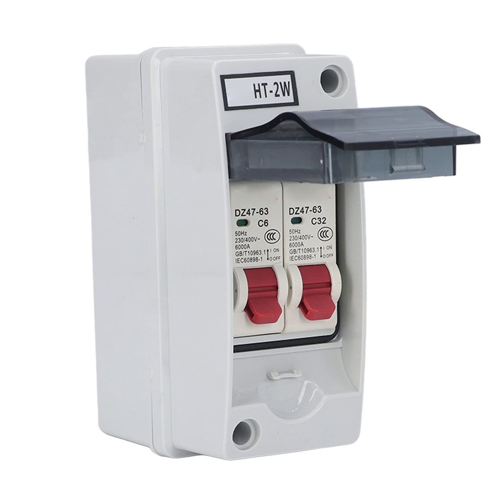 2 Way Distribution Box Circuit Breakers with Distribution Case Distribution B...