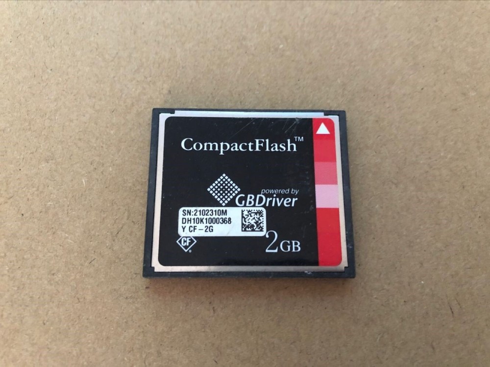 TDK CompactFlash Card 2GB CF card memory 2G GBDriver CompactFlash