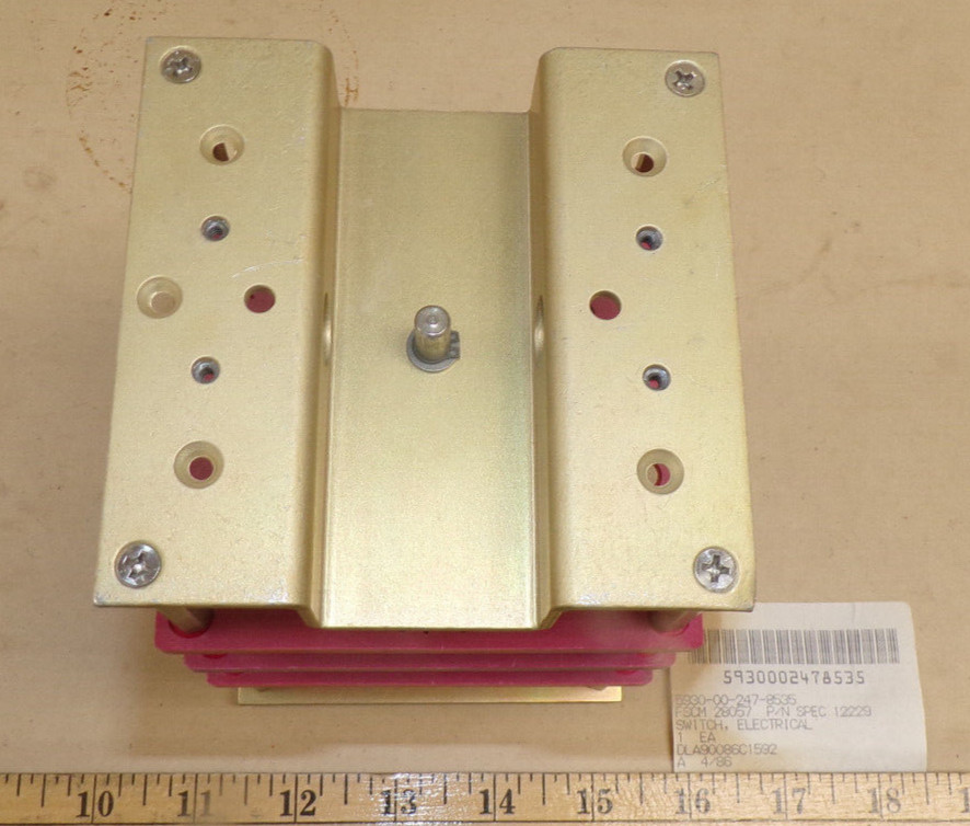 Rotary Electrical Switch Assembly PN: SPEC12229 (EB2410091290)