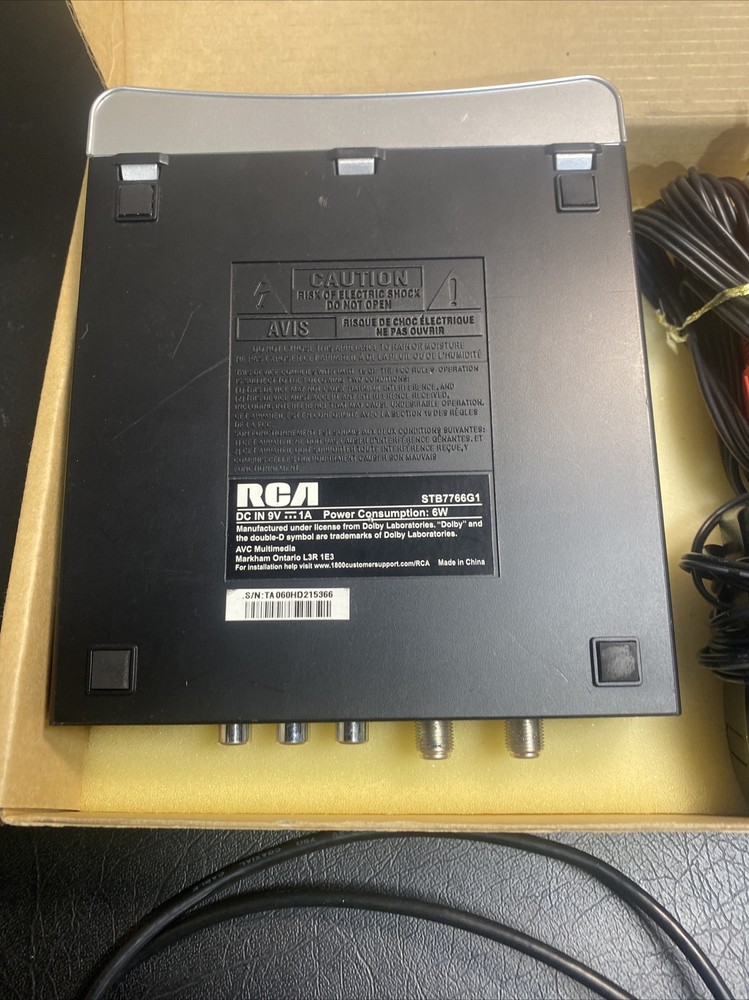RCA STD7766G1 Digital to Analog Converter Box