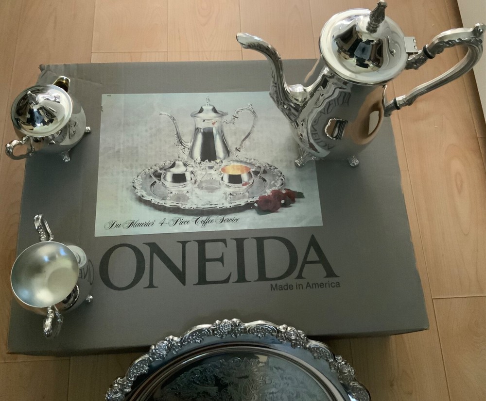 ONEIDA DU MAURIER 4 PIECE COFFEE SERVICE