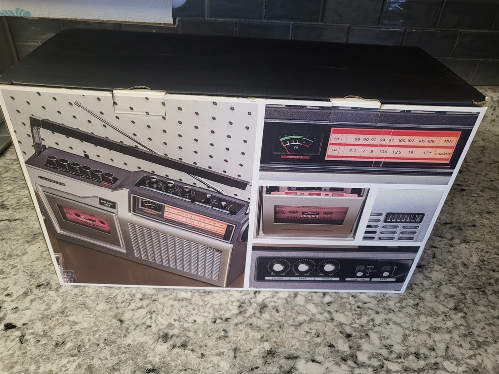 Stranger Things Crosley CT200B Cassette Bluetooth Radio Player