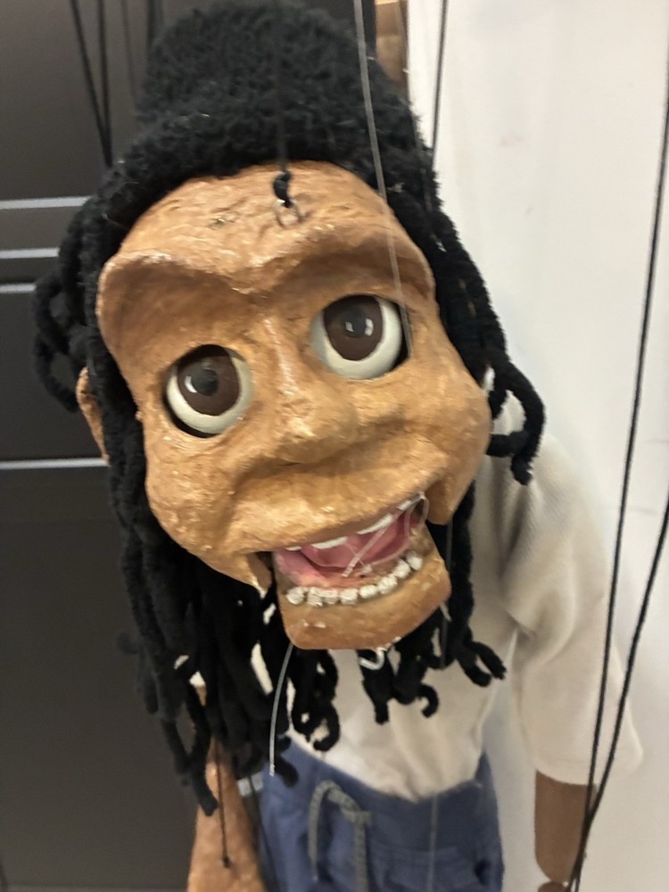 Vintage Pro Marionette Puppet 41” “Lance”