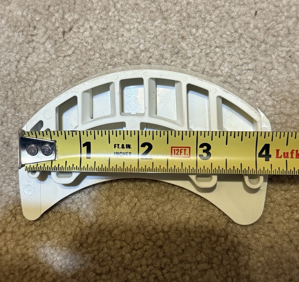 Burton Cartel Snowboard binding Toe Ramp Right Medium White