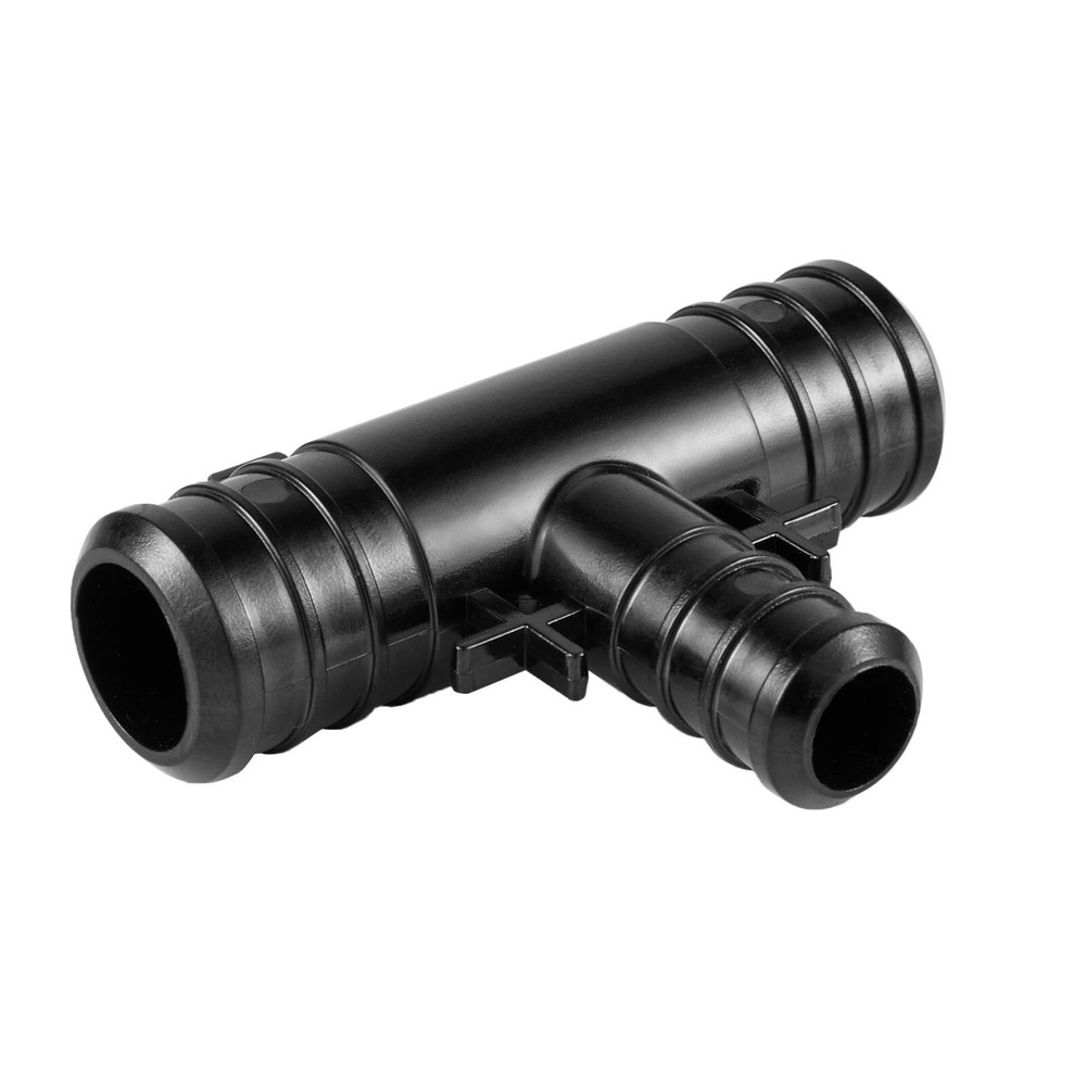 100 PCS EFIELD Poly Crimp Pex Fitting 3/4" X 3/4" X 1/2" Tee With Position Tab