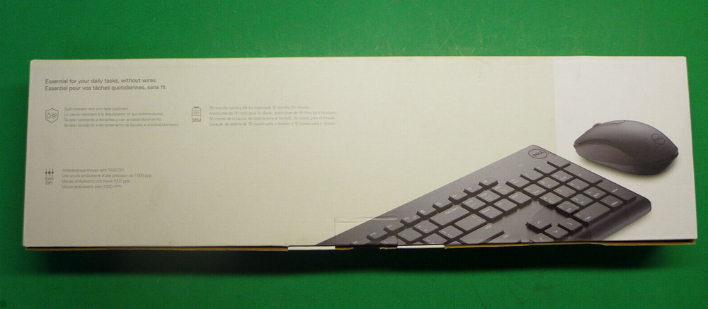 NEW(SEALED) Dell Essential Wireless Keyboard & Mouse SPANISH 255KM